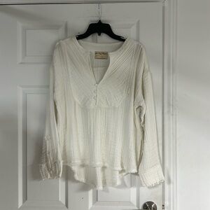 Free People Easy Sunday Top